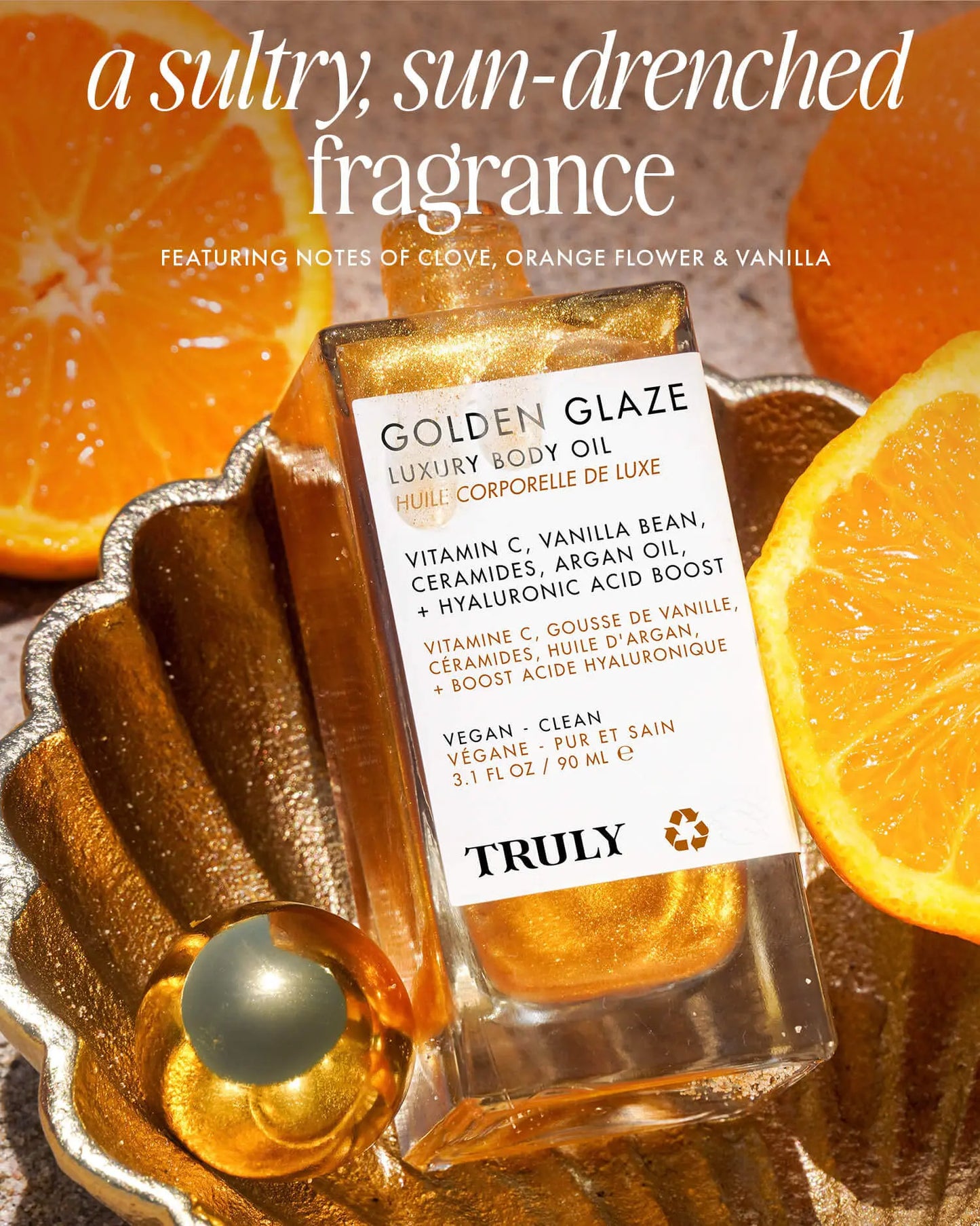Golden Glaze Body Oil & Shaving Goodies Bundle