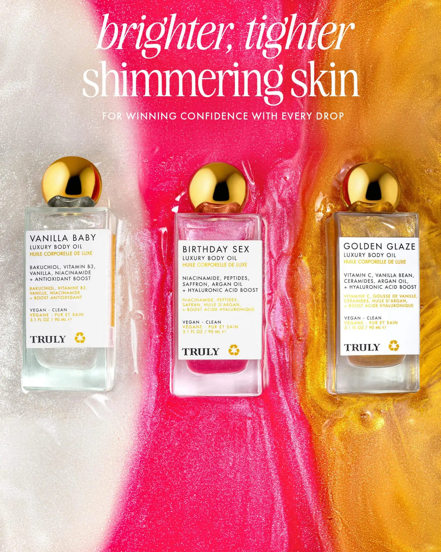 Golden Glaze Body Oil & Shaving Goodies Bundle